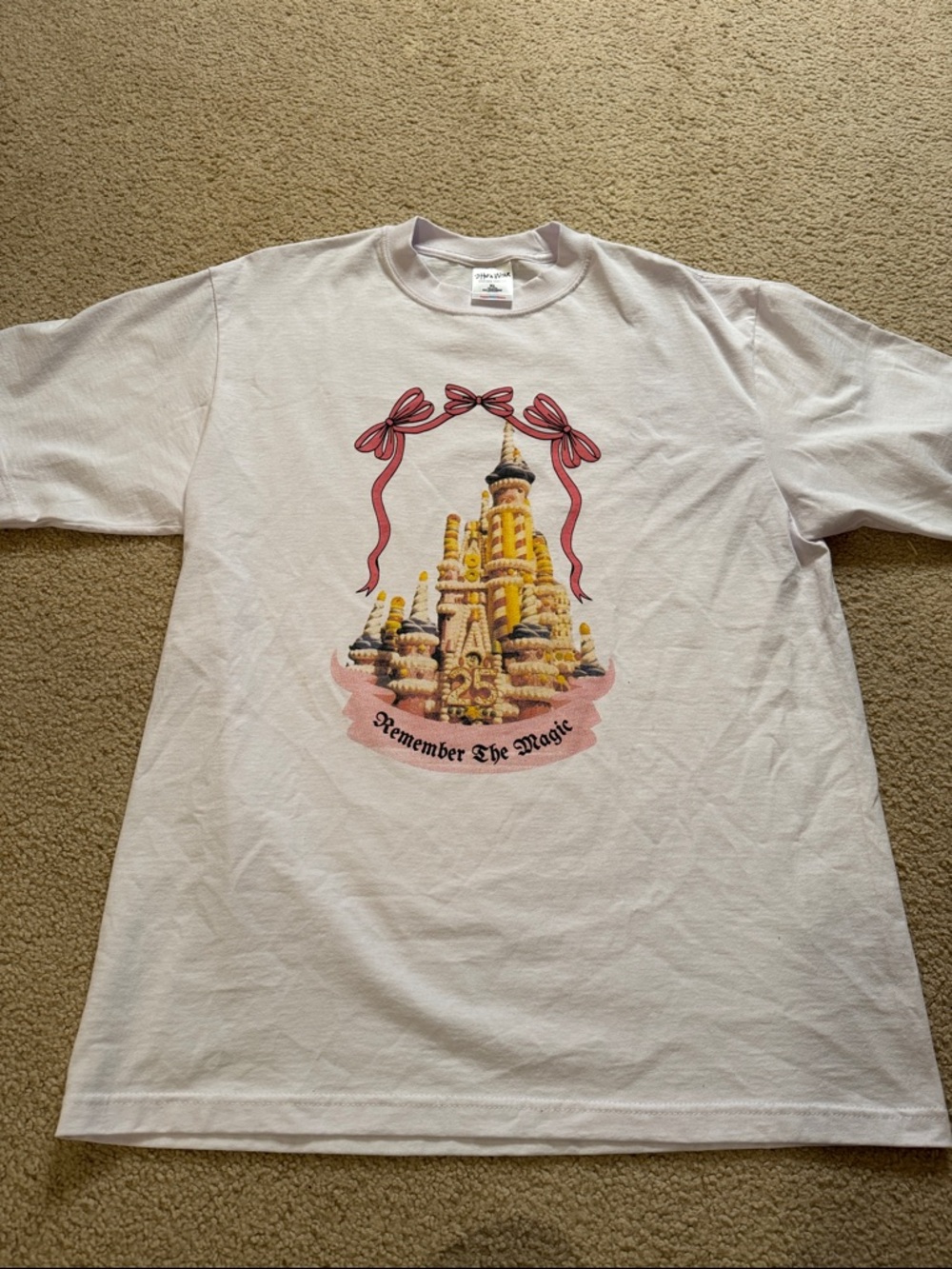 Walt Disney World Cake Castle Tee